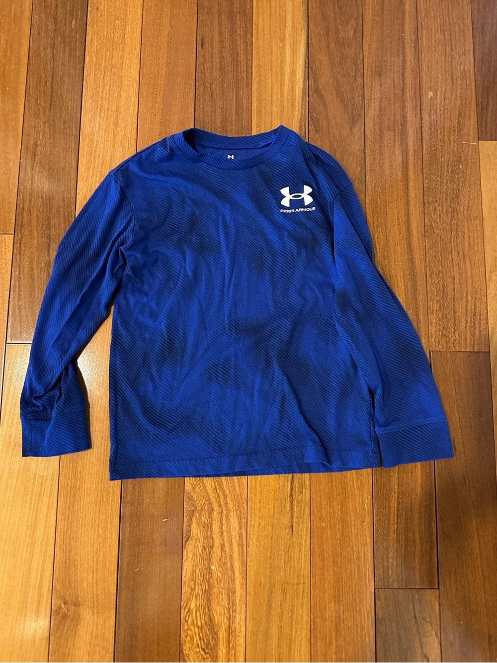 Under Armour Royal Blue Long Sleeve Performance Shirt